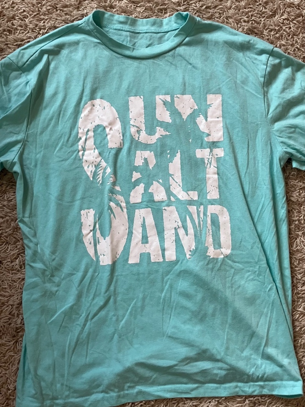 Amazon teal tee